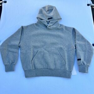 FEAR OF GOD ESSENTIALS Classic Fit Hoodie Concrete Grey Size M
